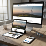 [풍력발전 기업의 미래, 반응형 홈페이지 제작으로 날개를 달다 – 디웹스(DWEBS)와 함께라면]